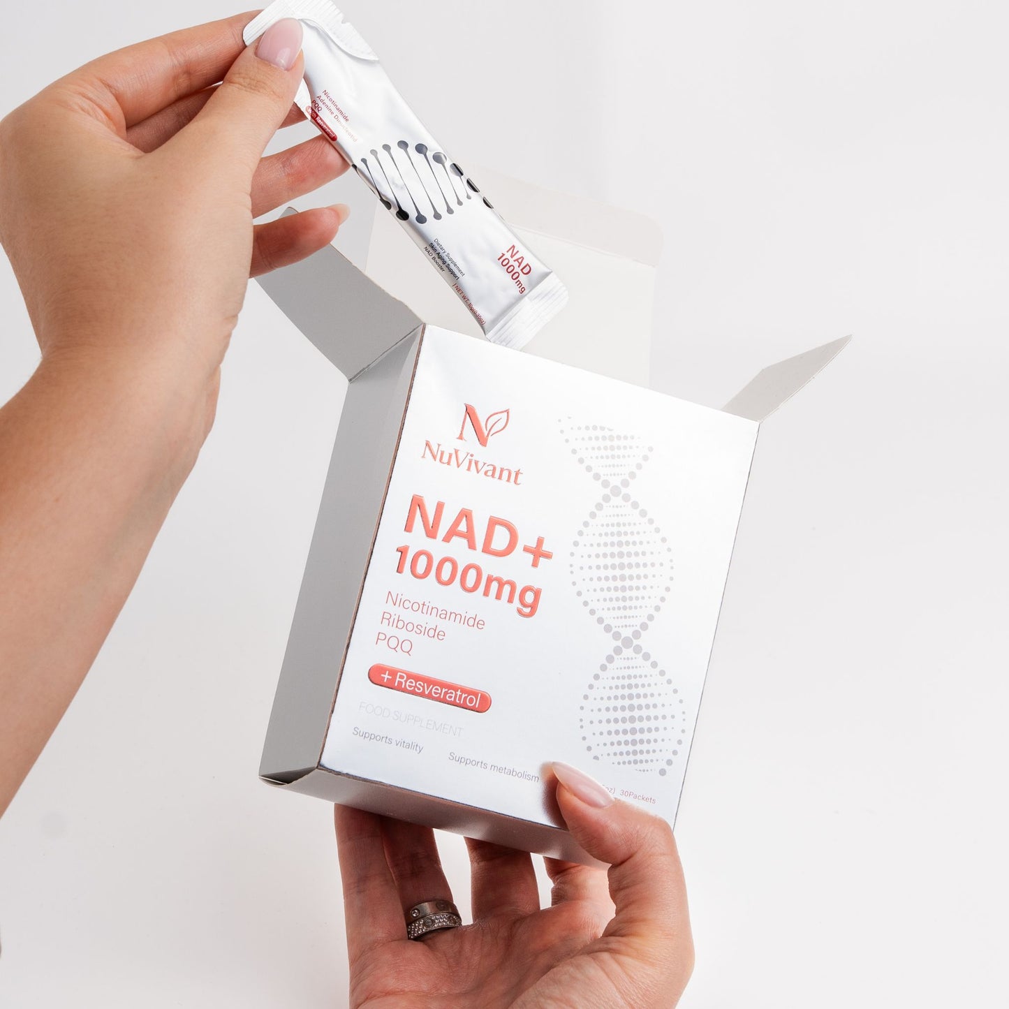 NuVivant NAD⁺ Intracellular Support Supplement (1000 mg)